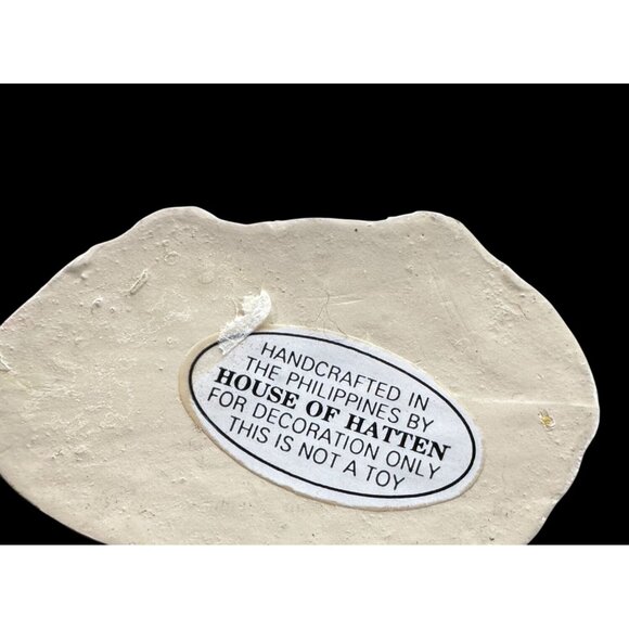 House Of Hatten St Nicholas Bishop Figurine White & Gold Resin 6 1/2" - Picture 9 of 9